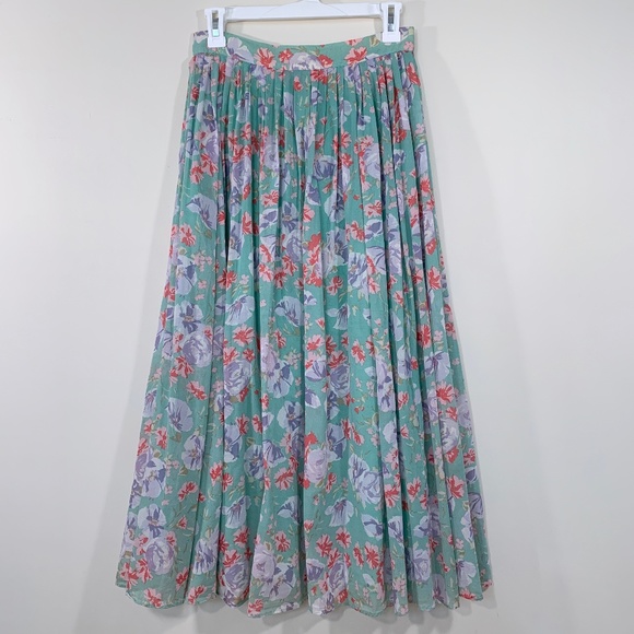 laura ashley maxi skirt